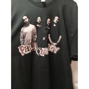 Fall Out Boy Stadium Rock And Roll Summer Tour 2021 T-Shirt Black Size XXL